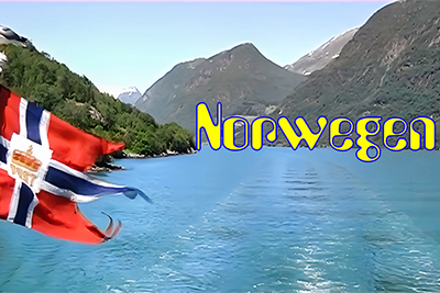 Einladung zum Filmnachmittag mit einem Reisebericht über „Norwegen” von Ehepaar Keller